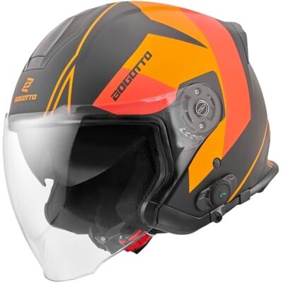 Bogotto V586 Detri BT Casque Bluetooth Jet - Publicité Bogotto V586 Detri BT Casque Bluetooth Jet - Publicité