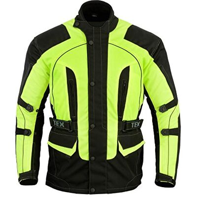 Texpeed - 9XL - Haute Visibilité Étanche - Blouson moto - Publicité Texpeed - 9XL - Haute Visibilité Étanche - Blouson moto - Publicité