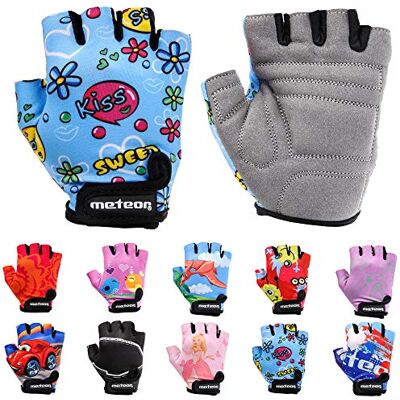 Gants de vélo Meteor Kids M Kiss Love - Gants de vélo - Publicité Gants de vélo Meteor Kids M Kiss Love - Gants de vélo - Publicité