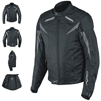 A-pro Lady Femme Blouson Tissu Textile Gilet Thermique Protections CE Veste noir M - Publicité A-pro Lady Femme Blouson Tissu Textile Gilet Thermique Protections CE Veste noir M - Publicité