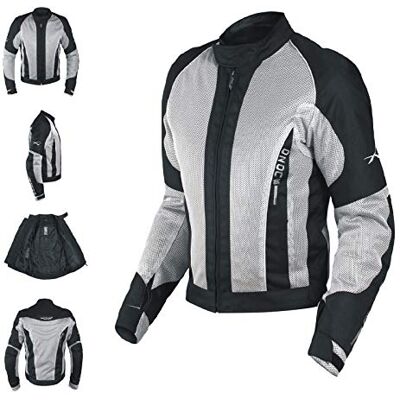 A-pro Blouson Textile Eté Femme Scooter Moto Mesh Tex Protections CE Renfort Dorsal - Publicité A-pro Blouson Textile Eté Femme Scooter Moto Mesh Tex Protections CE Renfort Dorsal - Publicité