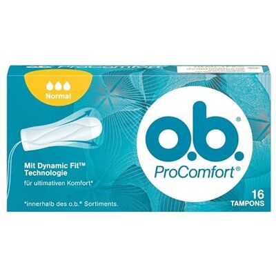 o.b. Normal ProComfort Lot de 16 - Publicité o.b. Normal ProComfort Lot de 16 - Publicité