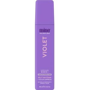 MineTan Mousse autobronzante violette Collection correctrice de couleur – 1 heure Instant Express, faux bronzant visage et corps, finition marron super riche, pour tous les teints, sans tons - Publicité MineTan Mousse autobronzante violette Collection correctrice de couleur – 1 heure Instant Express, faux bronzant visage et corps, finition marron super riche, pour tous les teints, sans tons - Publicité