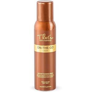 That'so Spray Autobronzant Visage et Corps Dark 125ml Bronzage Instantané Naturel Effet Soleil Bronze DHA Longue Durée avec DHA Aloe Vera et Peptide Anti-Âge Teint Hâlé Uniforme Auto Bronzant Femme - Publicité That'so Spray Autobronzant Visage et Corps Dark 125ml Bronzage Instantané Naturel Effet Soleil Bronze DHA Longue Durée avec DHA Aloe Vera et Peptide Anti-Âge Teint Hâlé Uniforme Auto Bronzant Femme - Publicité