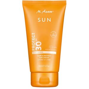 M. Asam SUN Care & Protect Crème Solaire Corps SPF30 (150ml) creme solaire corps hydratante avec protection solaire 30, sunscreen pour le corps, creme hydratante spf pour le sun - Publicité M. Asam SUN Care & Protect Crème Solaire Corps SPF30 (150ml) creme solaire corps hydratante avec protection solaire 30, sunscreen pour le corps, creme hydratante spf pour le sun - Publicité