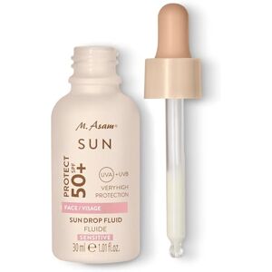 M. Asam SUN Sun Drop Fluid Sensitive Skin SPF 50+ (30ml) Creme Solaire Visage 50 Pour Peaux Sensibles, Serum Teinte Leger Avec Panthenol, Creme Hydratante SPF 50, Visage Skin, Care Skincare - Publicité M. Asam SUN Sun Drop Fluid Sensitive Skin SPF 50+ (30ml) Creme Solaire Visage 50 Pour Peaux Sensibles, Serum Teinte Leger Avec Panthenol, Creme Hydratante SPF 50, Visage Skin, Care Skincare - Publicité