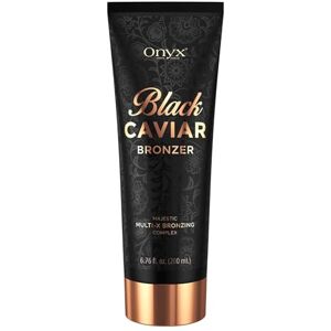 Onyx Black Caviar Lotion Bronzante Noire Ultra Puissante pour Cabine UV Accélérateur de Bronzage Intensif avec Bronzers Actifs pour un Teint Foncé 200 ml - Publicité Onyx Black Caviar Lotion Bronzante Noire Ultra Puissante pour Cabine UV Accélérateur de Bronzage Intensif avec Bronzers Actifs pour un Teint Foncé 200 ml - Publicité