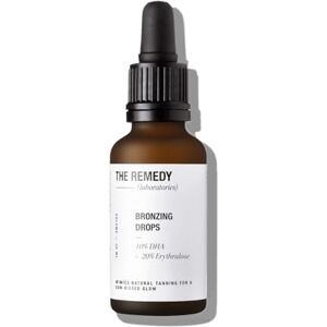 The Remedy Laboratories Bronzing Drops – Gouttes autobronzantes à DHA concentrée pour développer un hâle naturel sans UV – tanning drops visage sans sous-tons orangés – autobronzant 30 ml - Publicité The Remedy Laboratories Bronzing Drops – Gouttes autobronzantes à DHA concentrée pour développer un hâle naturel sans UV – tanning drops visage sans sous-tons orangés – autobronzant 30 ml - Publicité