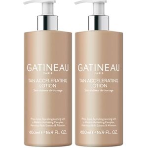 Gatineau Produits d'accélérateur de bronzage (lot de 2) - Publicité Gatineau Produits d'accélérateur de bronzage (lot de 2) - Publicité