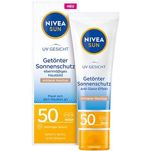 Sun Crème solaire teintée pour le visage SPF 50 Crème solaire matifiante pour le visage Crème solaire teintée pour peaux moyennes Protection solaire matifiante teintée (50 ml) - Publicité Sun Crème solaire teintée pour le visage SPF 50 Crème solaire matifiante pour le visage Crème solaire teintée pour peaux moyennes Protection solaire matifiante teintée (50 ml) - Publicité