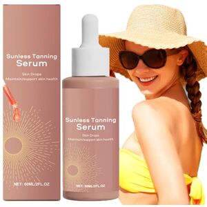 Alelyer Gouttes Bronzantes Sans Soleil et Autobronzantes Visage Sans Dommages Causés Par Le Soleil Sunless Tanning Drops Pour Améliorer Votre Teint Naturel - Publicité Alelyer Gouttes Bronzantes Sans Soleil et Autobronzantes Visage Sans Dommages Causés Par Le Soleil Sunless Tanning Drops Pour Améliorer Votre Teint Naturel - Publicité