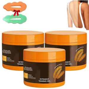 ZGFHNY Gel De Bronzage Intensif De Luxe,Gel CrèMe AccéLéRateur De Bronzage Naturel,Gel De Bronzage Brun, Maintenir Un Teint Bronzé En Bonne Santé,Pour Lits De Bronzage Et Soleil ExtéRieur (3pcs) - Publicité ZGFHNY Gel De Bronzage Intensif De Luxe,Gel CrèMe AccéLéRateur De Bronzage Naturel,Gel De Bronzage Brun, Maintenir Un Teint Bronzé En Bonne Santé,Pour Lits De Bronzage Et Soleil ExtéRieur (3pcs) - Publicité