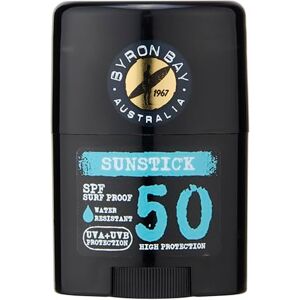 Byron Bay Australia Stick Solaire Visage SPF 50 – Protection UVA UVB, Waterproof & Résistant Eau, Sport Plage Surf, Beurre Karité, Vegan, Respect Récifs, Parfum Coco – 25 g - Publicité Byron Bay Australia Stick Solaire Visage SPF 50 – Protection UVA UVB, Waterproof & Résistant Eau, Sport Plage Surf, Beurre Karité, Vegan, Respect Récifs, Parfum Coco – 25 g - Publicité