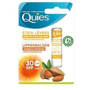 Quies Stick Lèvres Protection Solaire SPF30 4,5 g - Publicité Quies Stick Lèvres Protection Solaire SPF30 4,5 g - Publicité