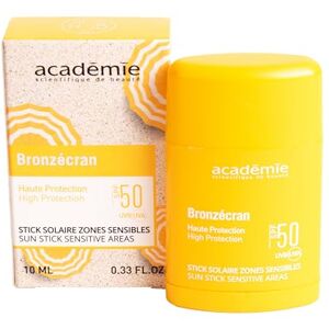 Academie Stick solaire zones sensibles spf 50 Bronzecran Académie Scientifique de Beauté 10ml - Publicité Academie Stick solaire zones sensibles spf 50 Bronzecran Académie Scientifique de Beauté 10ml - Publicité