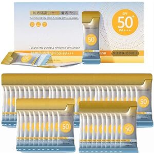 Raqqvy 50PCS Crèmes Solaires Mini Taille Voyage,Mini Crème Solaire 50 ml En Format Voyage,Protection Solaire Imperméable Avec Protection UVA/UVB SPF 50+,Crème Solaire Hydratant Protection Solaire Lait SPF 50 - Publicité Raqqvy 50PCS Crèmes Solaires Mini Taille Voyage,Mini Crème Solaire 50 ml En Format Voyage,Protection Solaire Imperméable Avec Protection UVA/UVB SPF 50+,Crème Solaire Hydratant Protection Solaire Lait SPF 50 - Publicité