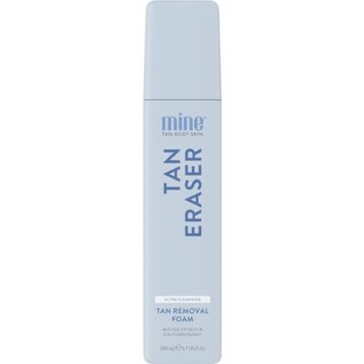 MineTan Tan Eraser Mousse Autobronzante Élimine les Résidus Effaceur D'Autobronzant, Apprêt et Eau Nettoyante 2 en 1, Mousse Express 5 Minutes, Visage et Corps, 200 ml - Publicité MineTan Tan Eraser Mousse Autobronzante Élimine les Résidus Effaceur D'Autobronzant, Apprêt et Eau Nettoyante 2 en 1, Mousse Express 5 Minutes, Visage et Corps, 200 ml - Publicité