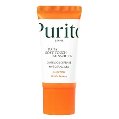 Purito Crème Solaire Touch Doux - SPF 50+ 15ml - Publicité Purito Crème Solaire Touch Doux - SPF 50+ 15ml - Publicité
