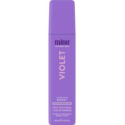 MineTan Mousse Autobronzante Violet Collection Correctrice de Couleur – 1 heure Instant Express, Faux Bronzant Visage et Corps, Finition Marron Super Riche, Pour Tous les Teints, Sans Tons D'Orange - Publicité MineTan Mousse Autobronzante Violet Collection Correctrice de Couleur – 1 heure Instant Express, Faux Bronzant Visage et Corps, Finition Marron Super Riche, Pour Tous les Teints, Sans Tons D'Orange - Publicité