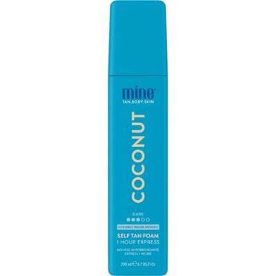 MineTan Mousse Autobronzante Coconut Collection de Traitements de Bronzage – 1 Heure Instant Express, Brun, Riche Très Intense, pour le Visage et le Corps, Sans Tons Orangés, 200 ml - Publicité MineTan Mousse Autobronzante Coconut Collection de Traitements de Bronzage – 1 Heure Instant Express, Brun, Riche Très Intense, pour le Visage et le Corps, Sans Tons Orangés, 200 ml - Publicité