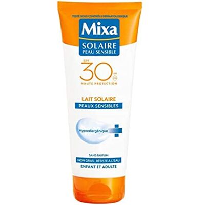 MIXA - Sun Suntan Milk - SPF30 - 200 ml - Sunscreen - Publicité MIXA - Sun Suntan Milk - SPF30 - 200 ml - Sunscreen - Publicité
