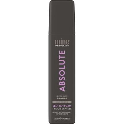 MineTan Mousse Autobronzante Absolute Collection de Traitements de Bronzage – 1 Heure Instant Express, Un Fini Très intense, pour le Visage et le Corps, Hydratante, Sans Tons Orangés, 200 ml - Publicité MineTan Mousse Autobronzante Absolute Collection de Traitements de Bronzage – 1 Heure Instant Express, Un Fini Très intense, pour le Visage et le Corps, Hydratante, Sans Tons Orangés, 200 ml - Publicité