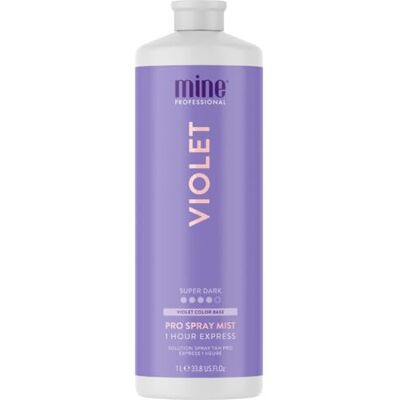 MineTan Bronzage Professionnel en Spray Violet Correctrice de Couleur, 1 heure Tan Rapide Express, Faux Autobronzant Solution, Visage et Corps, Finition Marron Super Riche, Sans Tons Orange, 1L - Publicité MineTan Bronzage Professionnel en Spray Violet Correctrice de Couleur, 1 heure Tan Rapide Express, Faux Autobronzant Solution, Visage et Corps, Finition Marron Super Riche, Sans Tons Orange, 1L - Publicité