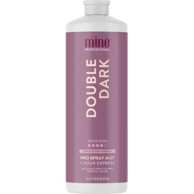 MineTan Solution Spray Tan Professionnelle Double Dark 1 heure Instant Express, Autobronzant Visage et Corps, Formule Hydratante Triple Action, Parfum Noix de Coco, 1L - Publicité MineTan Solution Spray Tan Professionnelle Double Dark 1 heure Instant Express, Autobronzant Visage et Corps, Formule Hydratante Triple Action, Parfum Noix de Coco, 1L - Publicité