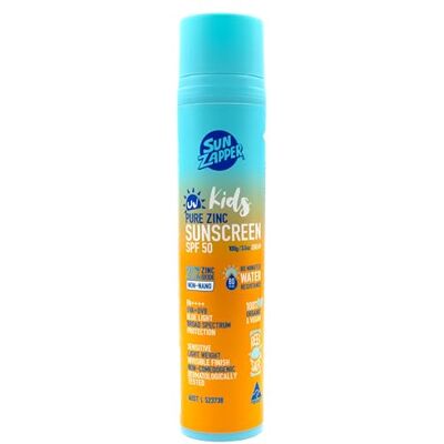 Pure Zinc Kids Mineral Sunscreen SPF 50 Natural Kids Sun Cream - Publicité Pure Zinc Kids Mineral Sunscreen SPF 50 Natural Kids Sun Cream - Publicité