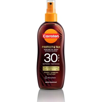 Carroten - Omega Care SPF30 Spray - huile de protection solaire - Publicité Carroten - Omega Care SPF30 Spray - huile de protection solaire - Publicité
