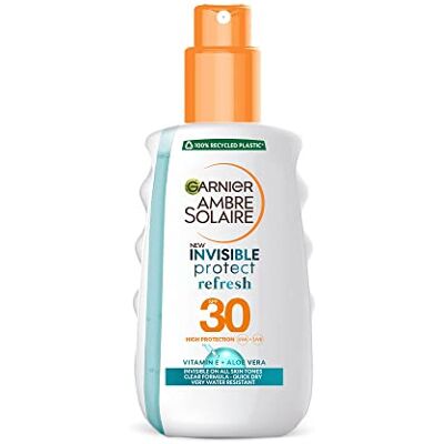 Ambre Solaire 1 Spray Clair SPF 30 200 ml - Publicité Ambre Solaire 1 Spray Clair SPF 30 200 ml - Publicité