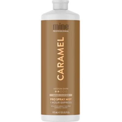 MineTan Bronzage Professionnel en Spray Caramel Correctrice de Couleur, 1 heure Tan Instant Express, Faux Autobronzant Solution, Visage et Corps, Un Fini Doré, Lumineux et Naturel, 1L - Publicité MineTan Bronzage Professionnel en Spray Caramel Correctrice de Couleur, 1 heure Tan Instant Express, Faux Autobronzant Solution, Visage et Corps, Un Fini Doré, Lumineux et Naturel, 1L - Publicité