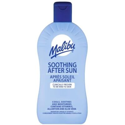Malibu Soothing After Sun 400ml - Publicité Malibu Soothing After Sun 400ml - Publicité