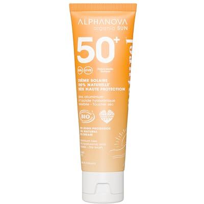 Alphanova Crème solaire minérale SPF50+ visage - Publicité Alphanova Crème solaire minérale SPF50+ visage - Publicité