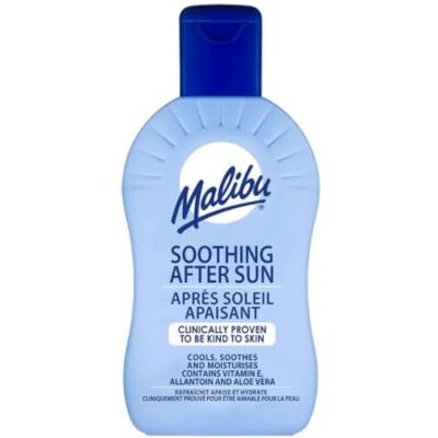 Malibu Aftersun Soothing Lotion With Aloe Vera 200 ml - Publicité Malibu Aftersun Soothing Lotion With Aloe Vera 200 ml - Publicité