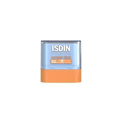 Isdin Stick Solaire Invisible SPF50 - Compact, Résistant à l'eau - Publicité Isdin Stick Solaire Invisible SPF50 - Compact, Résistant à l'eau - Publicité