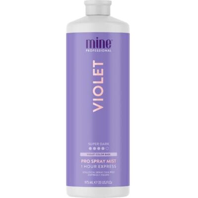 MineTan Bronzage Professionnel en Spray Violet Correctrice de Couleur, 1 heure Tan Rapide Express, Faux Autobronzant Solution, Visage et Corps, Finition Marron Super Riche, Sans Tons Orange, 1L - Publicité MineTan Bronzage Professionnel en Spray Violet Correctrice de Couleur, 1 heure Tan Rapide Express, Faux Autobronzant Solution, Visage et Corps, Finition Marron Super Riche, Sans Tons Orange, 1L - Publicité