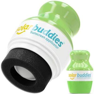 Solar Buddies Applicateur de crème solaire – Unité individuelle – Rechargeable à bille avec éponge – Crème solaire et lotions – Enfants, adultes, familles – 100 ml – Idéal voyage (Full G) - Publicité Solar Buddies Applicateur de crème solaire – Unité individuelle – Rechargeable à bille avec éponge – Crème solaire et lotions – Enfants, adultes, familles – 100 ml – Idéal voyage (Full G) - Publicité