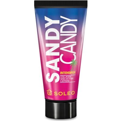 Soleo Sandy Candy Intensifiant (150 ml) Crème Hydratante, Nourrissante, Apaisante, Uniforme Tonifiant, Bronzage Éclatant Beige Certifié Organique Pour Tous les Types de Peaux - Publicité Soleo Sandy Candy Intensifiant (150 ml) Crème Hydratante, Nourrissante, Apaisante, Uniforme Tonifiant, Bronzage Éclatant Beige Certifié Organique Pour Tous les Types de Peaux - Publicité