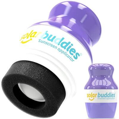Solar Buddies Applicateur de crème solaire – Unité individuelle – Rechargeable à bille avec éponge – Crème solaire et lotions – Enfants, adultes, familles – 100 ml – Idéal voyage (Purple_N) - Publicité Solar Buddies Applicateur de crème solaire – Unité individuelle – Rechargeable à bille avec éponge – Crème solaire et lotions – Enfants, adultes, familles – 100 ml – Idéal voyage (Purple_N) - Publicité
