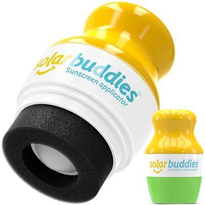 Solar Buddies Applicateur de crème solaire – Unité individuelle – Rechargeable à bille avec éponge – Crème solaire et lotions – Enfants, adultes, familles – 100 ml – Idéal voyage (Sing G) - Publicité Solar Buddies Applicateur de crème solaire – Unité individuelle – Rechargeable à bille avec éponge – Crème solaire et lotions – Enfants, adultes, familles – 100 ml – Idéal voyage (Sing G) - Publicité