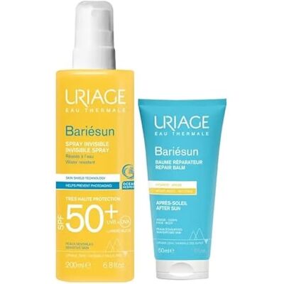 Uriage Spray SPF 50+ - Protection Solaire Haute Performance - Publicité Uriage Spray SPF 50+ - Protection Solaire Haute Performance - Publicité