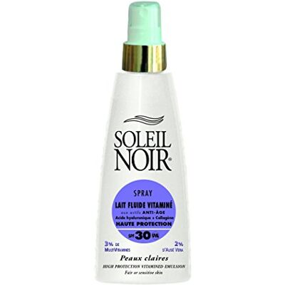 Soleil Noir 21 Spray Lait Fluide Vitaminé 30 Protection Haute - Publicité Soleil Noir 21 Spray Lait Fluide Vitaminé 30 Protection Haute - Publicité