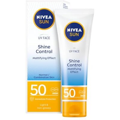 Nivea Sun Sensitive Crème Visage SPF50 - Crème pour peau sensible - Protection solaire - Publicité Nivea Sun Sensitive Crème Visage SPF50 - Crème pour peau sensible - Protection solaire - Publicité