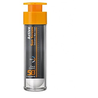 Frezyderm Active Sun Black Cream SPF50 - 50 ml Écran solaire - Publicité Frezyderm Active Sun Black Cream SPF50 - 50 ml Écran solaire - Publicité