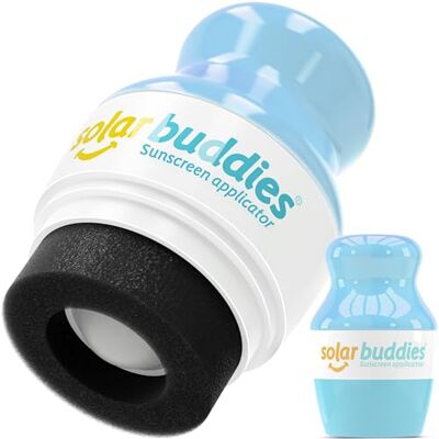 Solar Buddies Applicateur de crème solaire – Unité individuelle – Rechargeable à bille avec éponge – Crème solaire et lotions – Enfants, adultes, familles – 100 ml – Idéal voyage (Full B) - Publicité Solar Buddies Applicateur de crème solaire – Unité individuelle – Rechargeable à bille avec éponge – Crème solaire et lotions – Enfants, adultes, familles – 100 ml – Idéal voyage (Full B) - Publicité