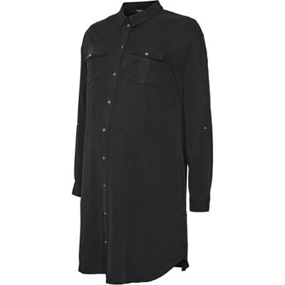Vero Moda VMSIGGA Robe Courte en Jean pour Femme, Noir, M - Publicité Vero Moda VMSIGGA Robe Courte en Jean pour Femme, Noir, M - Publicité