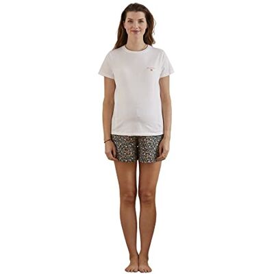 VERTBAUDET Ensemble Homewear Grossesse et Allaitement Viscose Pack Pyjama Fleuri 38 - Publicité VERTBAUDET Ensemble Homewear Grossesse et Allaitement Viscose Pack Pyjama Fleuri 38 - Publicité