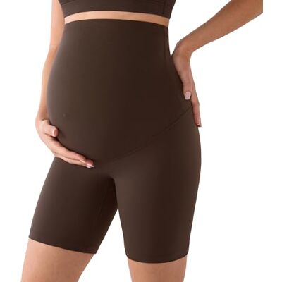 MOMANDA Femme Short de Maternité Taille Haute-15cm Collection Natrelax, Élastique, sur le Ventre, Legging Court, Biker, Yoga, Sport - Publicité MOMANDA Femme Short de Maternité Taille Haute-15cm Collection Natrelax, Élastique, sur le Ventre, Legging Court, Biker, Yoga, Sport - Publicité