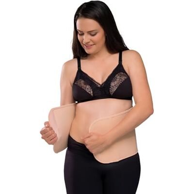 Carriwell Ceinture Post Accouchement en Coton Bio – Soutien Post-Partum Favorise la Récupération & Améliore la Posture – Fermeture Velcro Réglable – Douce, Respirante, Idéale Après une Césarienne L/XL - Publicité Carriwell Ceinture Post Accouchement en Coton Bio – Soutien Post-Partum Favorise la Récupération & Améliore la Posture – Fermeture Velcro Réglable – Douce, Respirante, Idéale Après une Césarienne L/XL - Publicité